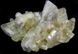 Gemmy, Yellow Barite Crystals - Meikle Mine, Nevada #33711-1